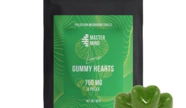Lime Gummy Hearts 3000mg