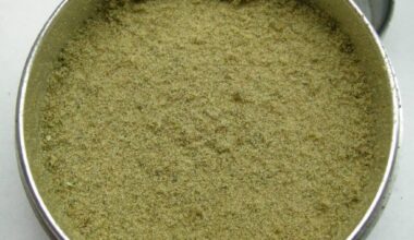 Raw kief