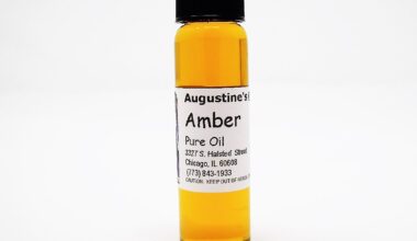 Amber Oil